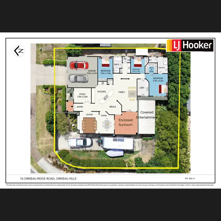 Floorplan of Homely house listing, 76 Ormeau Ridge Road, Ormeau Hills QLD 4208