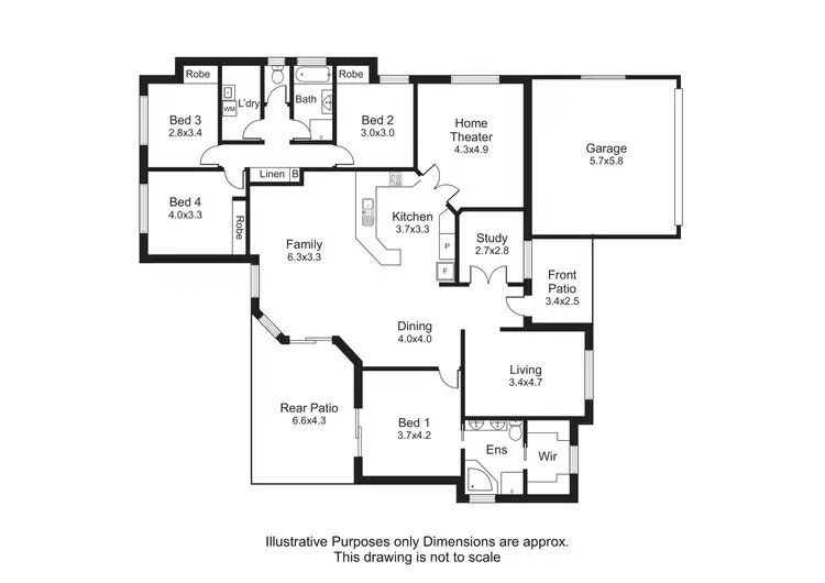 Floorplan of Homely house listing, 20 Everglade Rise, Brinsmead QLD 4870