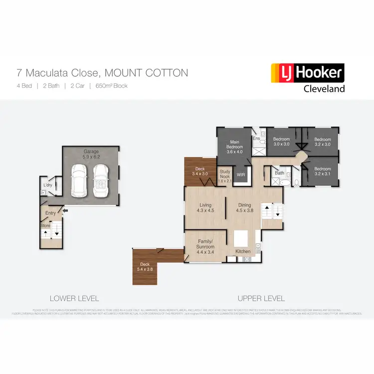 Floorplan of Homely house listing, 7 Maculata Close, Mount Cotton QLD 4165
