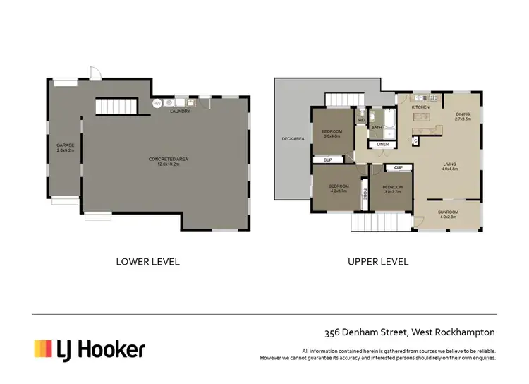 Floorplan of Homely house listing, 356 Denham Ext Street, West Rockhampton QLD 4700