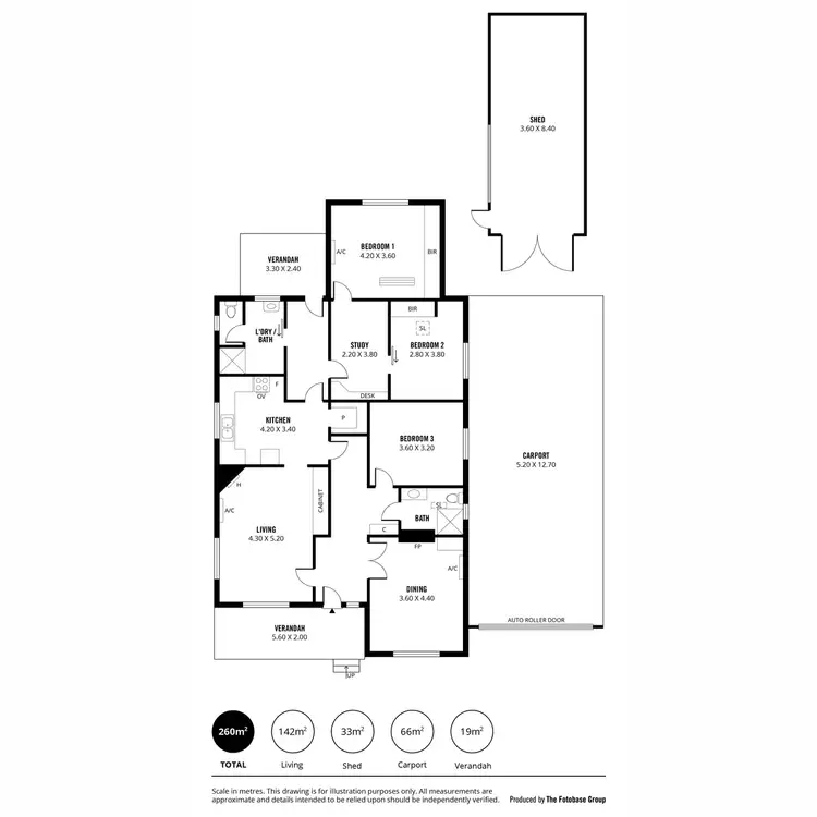 Floorplan of Homely house listing, 18 Birkinshaw Avenue, Tranmere SA 5073