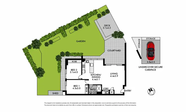 Floorplan of Homely apartment listing, 37/15-19 Edgehill Avenue, Botany NSW 2019