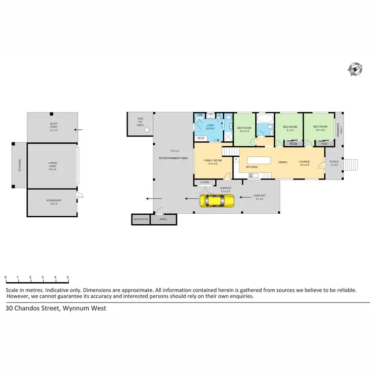 Floorplan of Homely house listing, 30 Chandos Street, Wynnum West QLD 4178