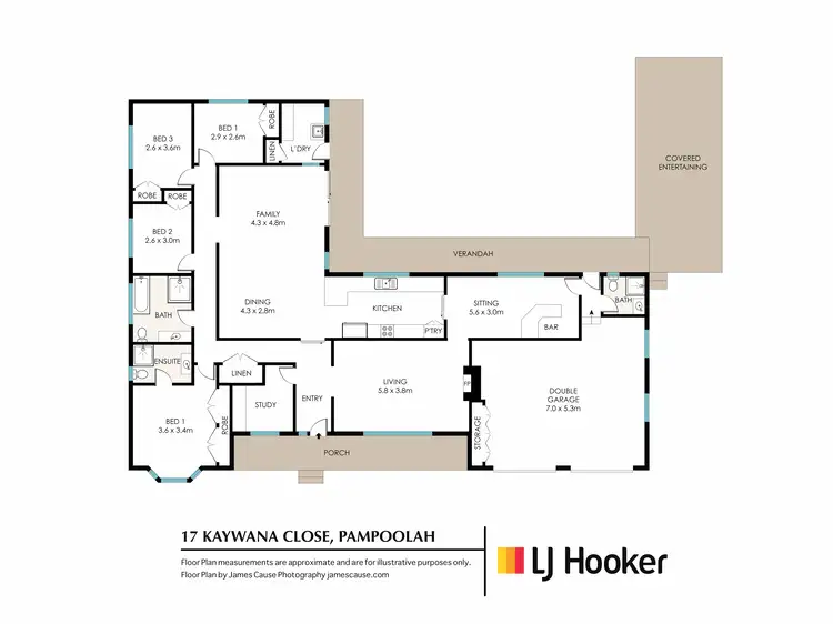 Floorplan of Homely house listing, 17 Kaywana Close, Pampoolah NSW 2430