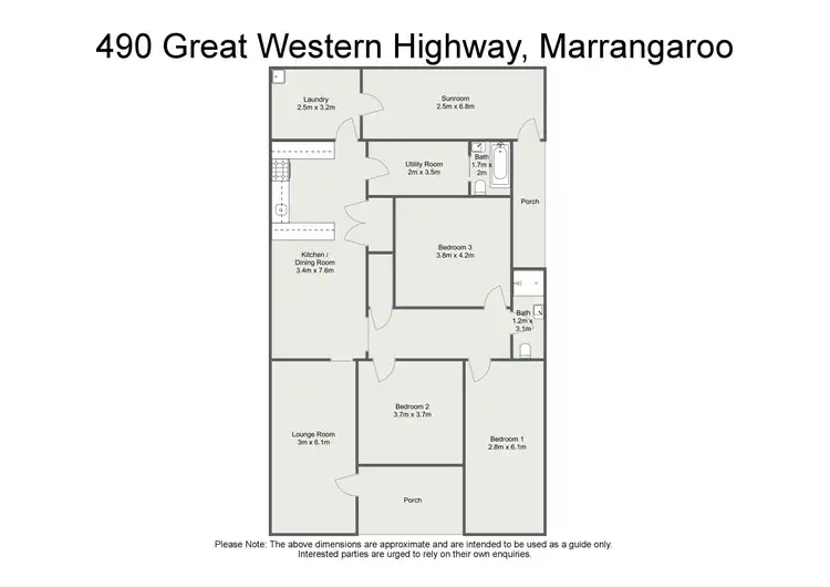 Floorplan of Homely rural property listing, 490 Great Western Highway, Marrangaroo NSW 2790
