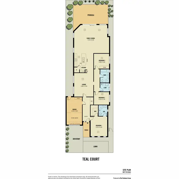 Floorplan of Homely house listing, 6 Teal Court, Mawson Lakes SA 5095