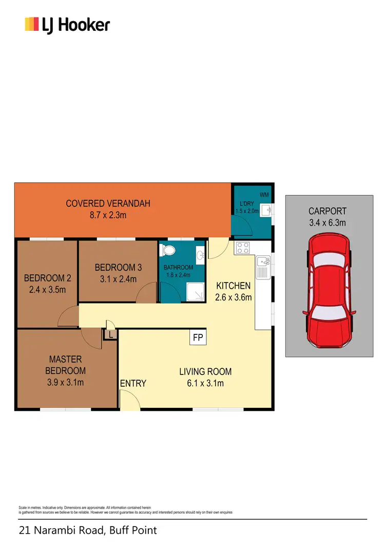 Floorplan of Homely house listing, 21 Narambi Road, Buff Point NSW 2262