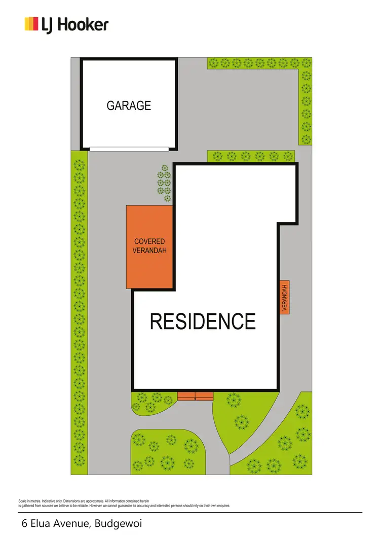 Floorplan of Homely house listing, 6 Elua Avenue, Budgewoi NSW 2262