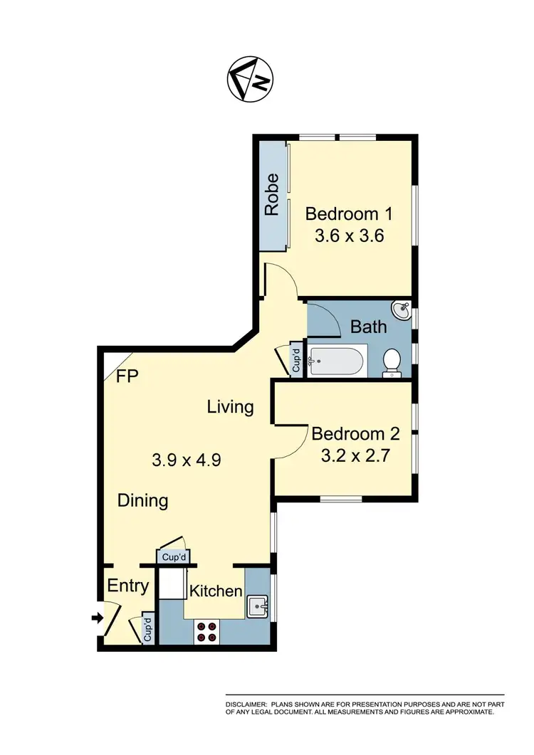 Floorplan of Homely apartment listing, 17/27 Prince Street, Randwick NSW 2031