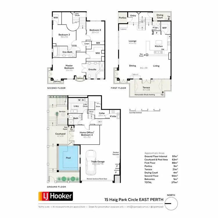 Floorplan of Homely house listing, 15 Haig Park Circle, East Perth WA 6004