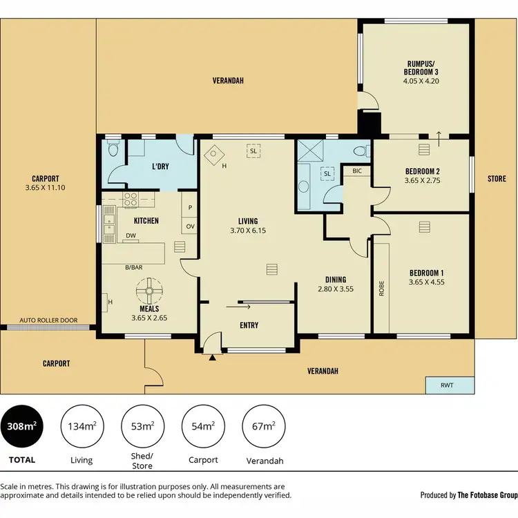 Floorplan of Homely house listing, 504 Salisbury Highway, Parafield Gardens SA 5107