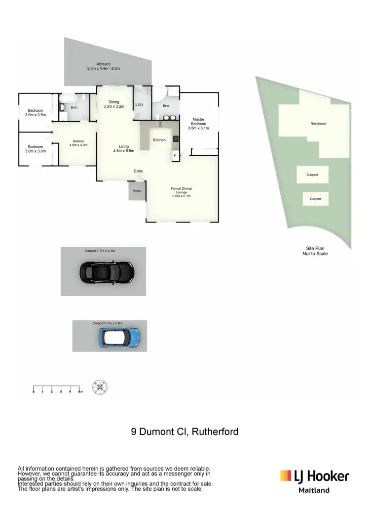 Floorplan of Homely house listing, 9 Dumont Close, Rutherford NSW 2320