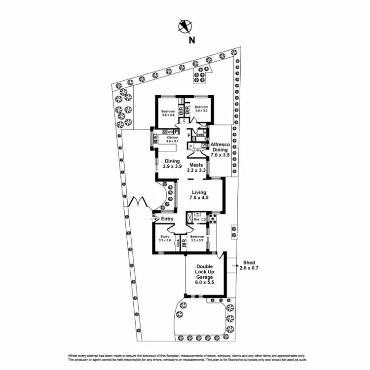 Floorplan of Homely house listing, 20 Eva Court, Seabrook VIC 3028