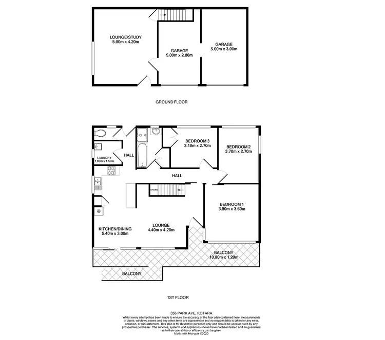 Floorplan of Homely house listing, 356 Park Avenue, Kotara NSW 2289