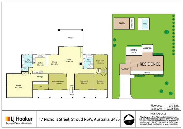 Floorplan of Homely house listing, 17 Nicholls Street, Stroud NSW 2425