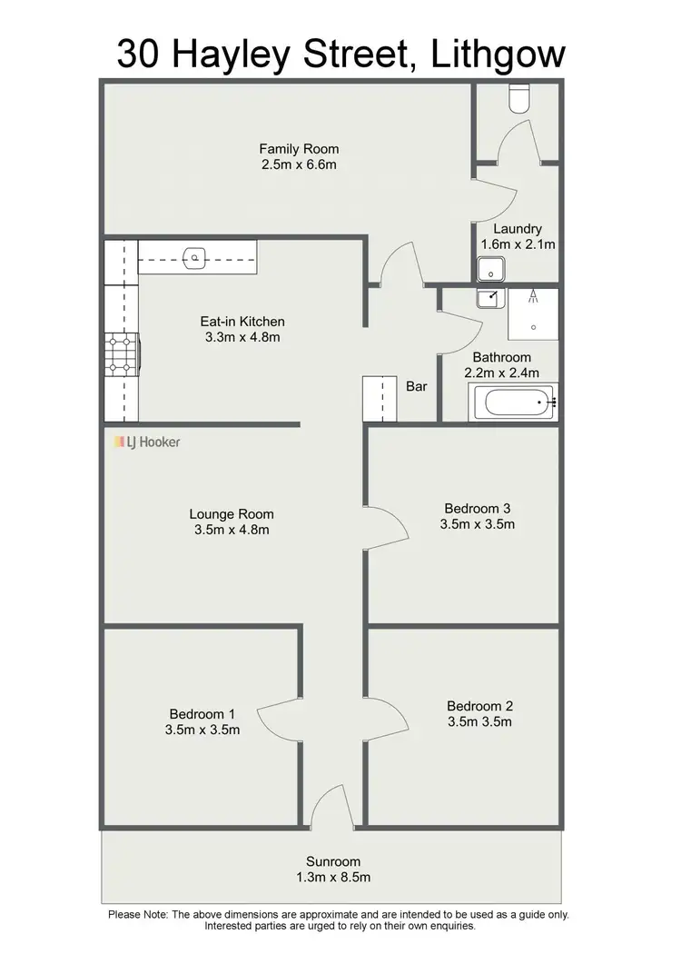 Floorplan of Homely house listing, 30 Hayley Street, Lithgow NSW 2790