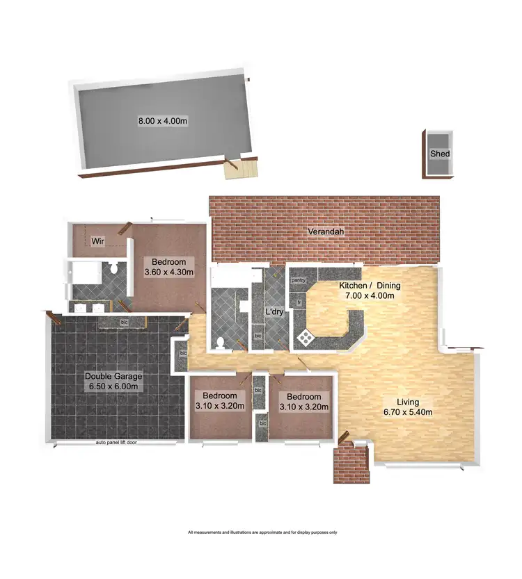 Floorplan of Homely house listing, 2 Schah Court, Mccracken SA 5211