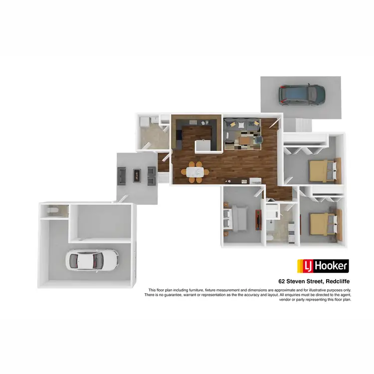 Floorplan of Homely house listing, 62 Steven Street, Redcliffe QLD 4020