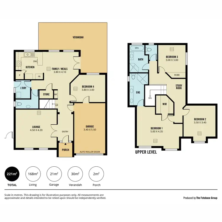 Floorplan of Homely house listing, 1A Lomond Avenue, Kensington Park SA 5068