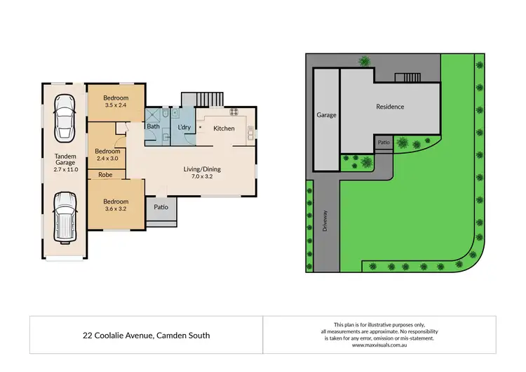 Floorplan of Homely house listing, 22 Coolalie Avenue, Camden South NSW 2570