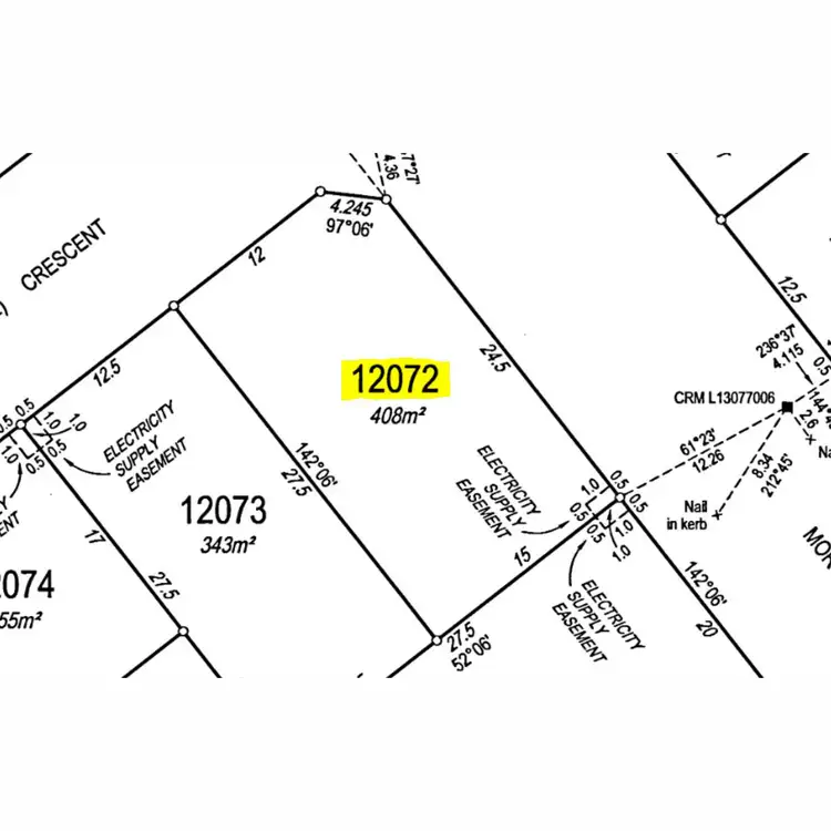 Floorplan of Homely land listing, 21 Willing Crescent, Durack NT 830