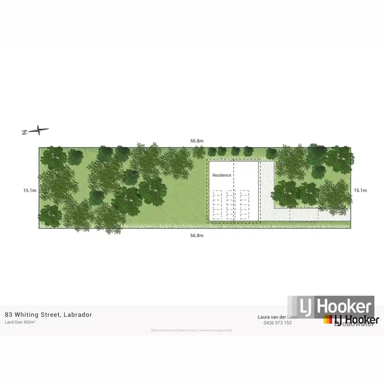 Floorplan of Homely house listing, 83 Whiting Street, Labrador QLD 4215