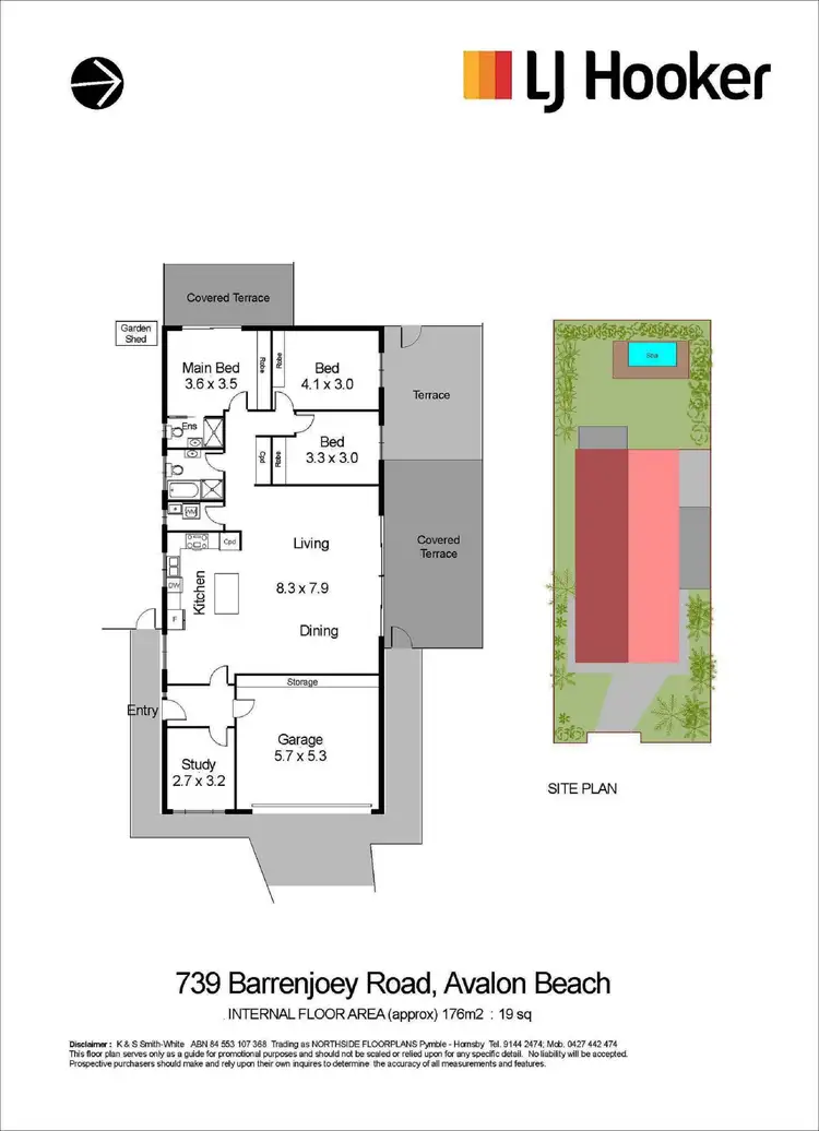 Floorplan of Homely house listing, 739 Barrenjoey Road, Avalon NSW 2107