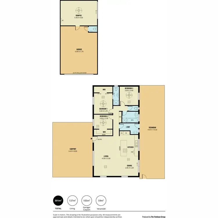 Floorplan of Homely house listing, 4 Cobby Drive, Modbury Heights SA 5092