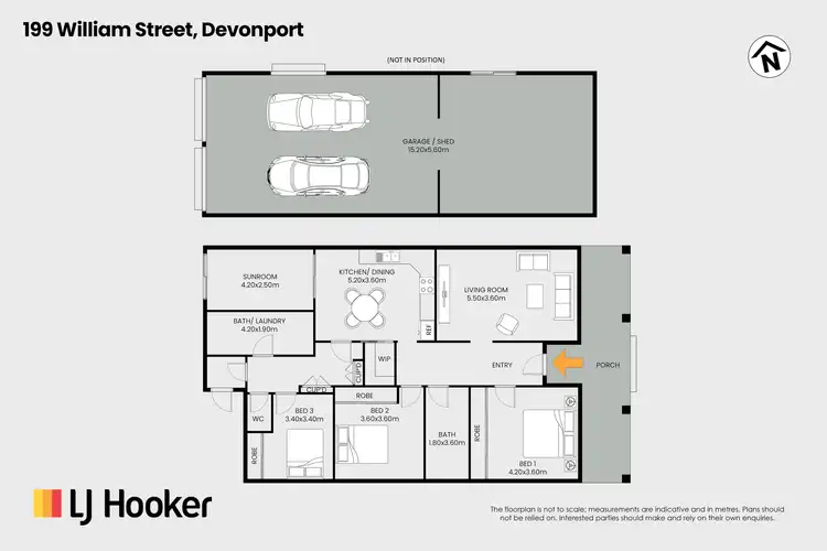 Floorplan of Homely house listing, 199 William Street, Devonport TAS 7310