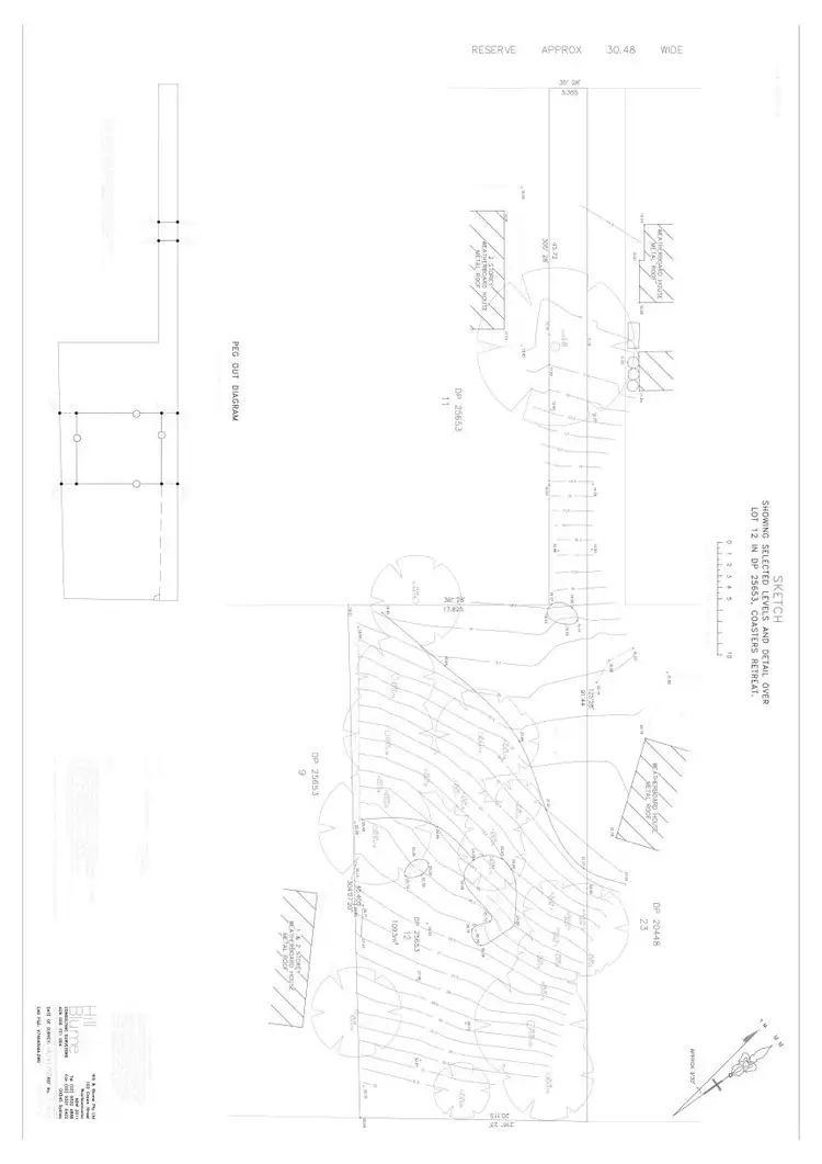 Floorplan of Homely land listing, 34 Coasters Retreat, Coasters Retreat NSW 2108