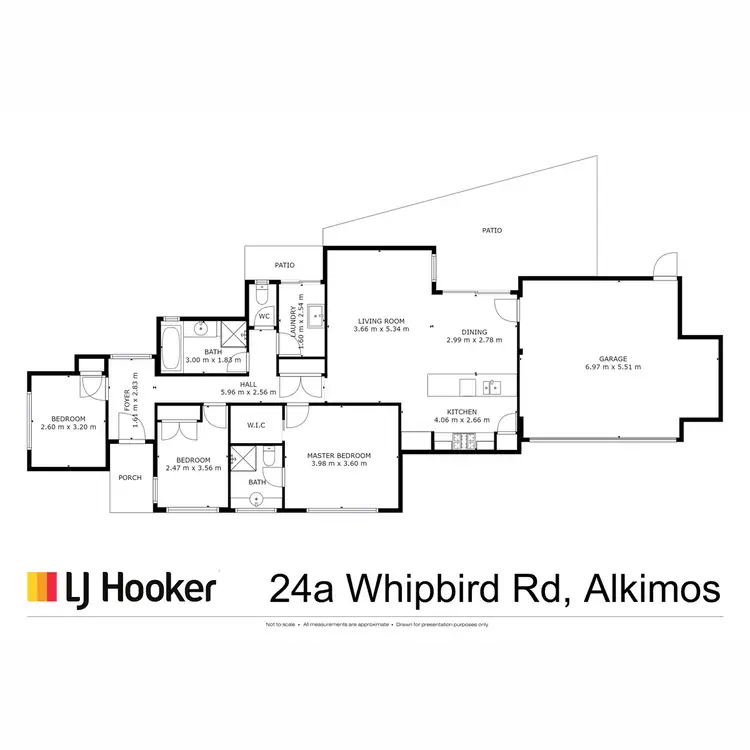 Floorplan of Homely house listing, 24A Whipbird, Alkimos WA 6038