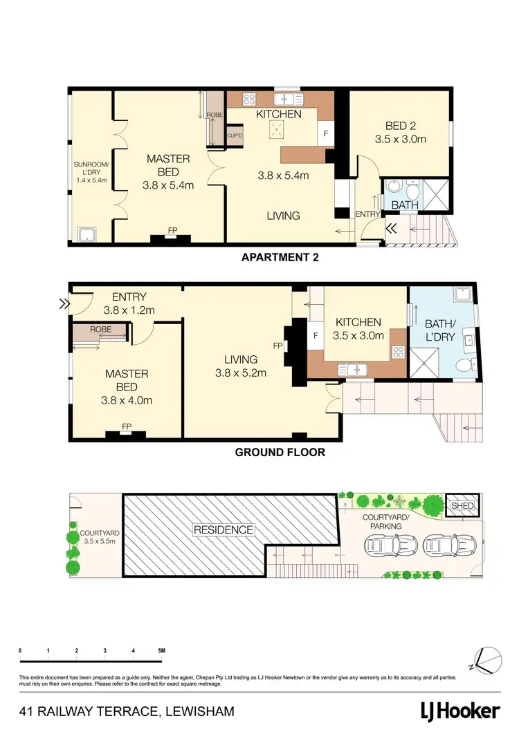 Floorplan of Homely house listing, 41 Railway Terrace, Lewisham NSW 2049