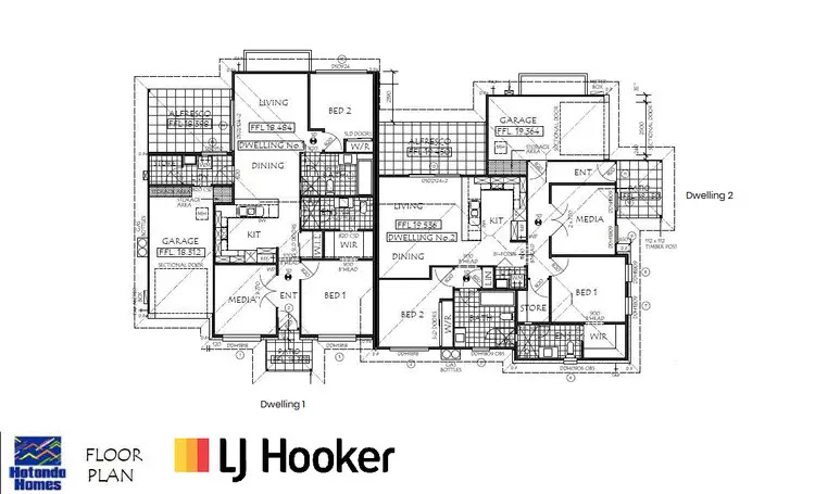 Floorplan of Homely semi-detached listing, 2/29 Bayswood Avenue, Vincentia NSW 2540