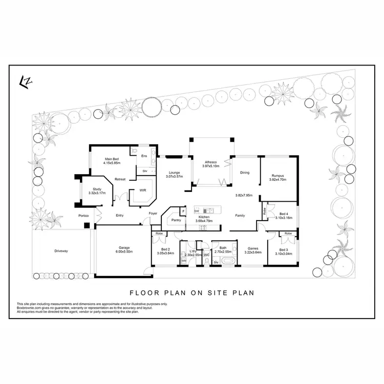 Floorplan of Homely house listing, 16 Waves Drive, Point Cook VIC 3030