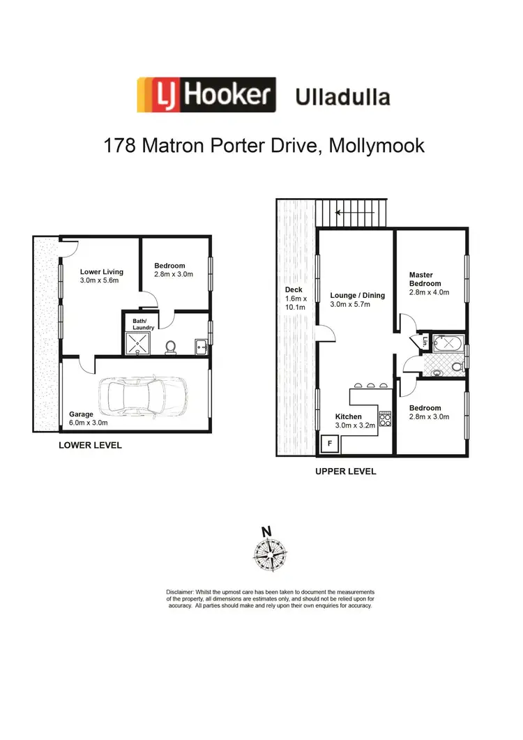 Floorplan of Homely house listing, 178 Matron Porter Drive, Mollymook Beach NSW 2539