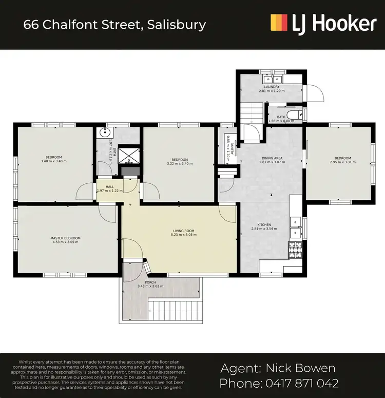 Floorplan of Homely house listing, 66 Chalfont, Salisbury QLD 4107