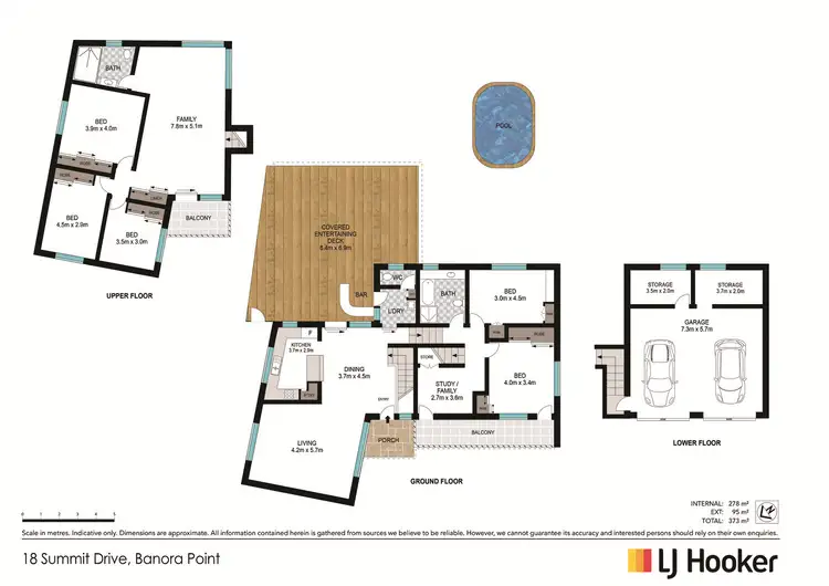 Floorplan of Homely house listing, 18 Summit Drive, Banora Point NSW 2486