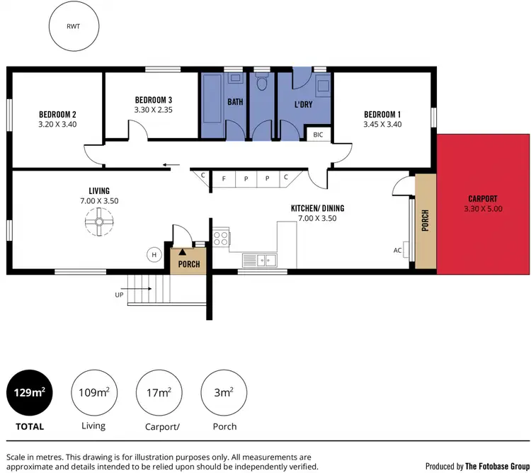 Floorplan of Homely house listing, 30 Figtree Crescent, Huntfield Heights SA 5163