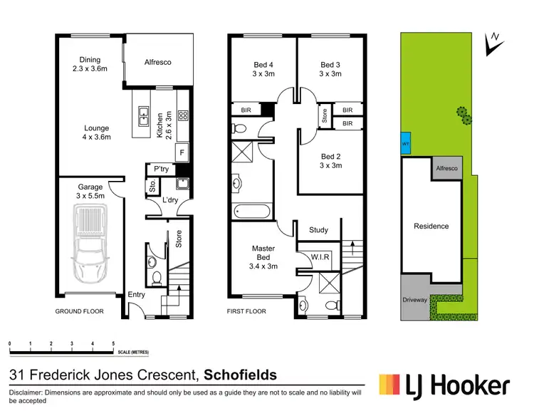 Floorplan of Homely house listing, 31 Frederick Jones Crescent, Schofields NSW 2762