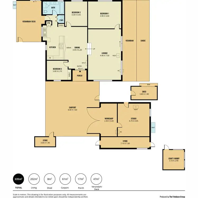 Floorplan of Homely house listing, 80 Kurrajong Road, Gould Creek SA 5114