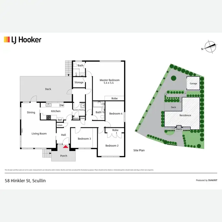 Floorplan of Homely house listing, 58 Hinkler Street, Scullin ACT 2614