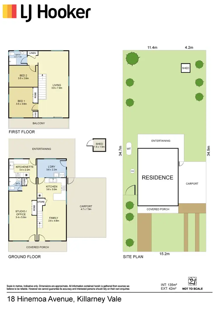Floorplan of Homely house listing, 18 Hinemoa Ave, Killarney Vale NSW 2261
