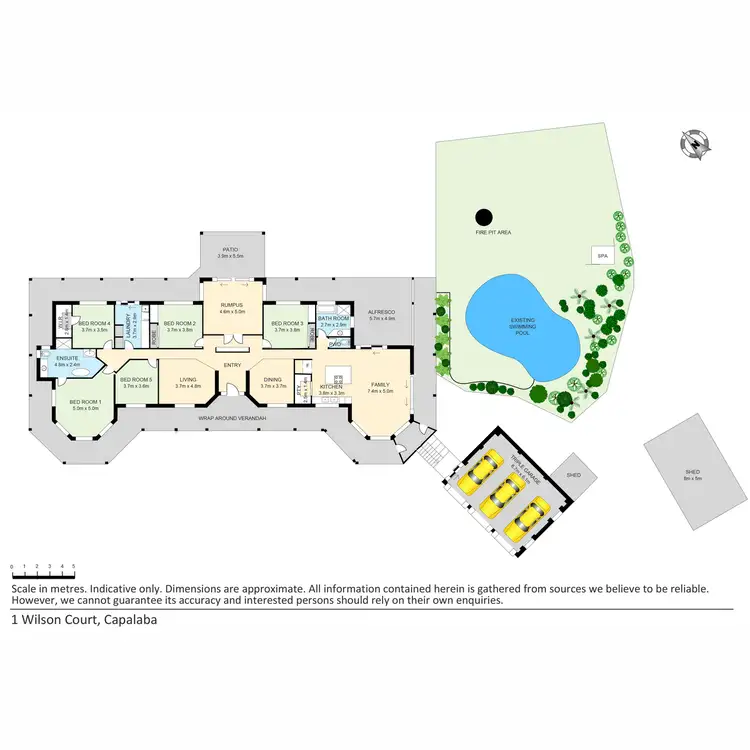 Floorplan of Homely house listing, 1 Wilson Court, Capalaba QLD 4157