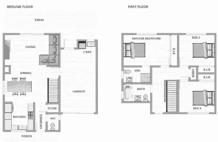 Floorplan of Homely house listing, 23/2 Lavender Drive, Griffin QLD 4503