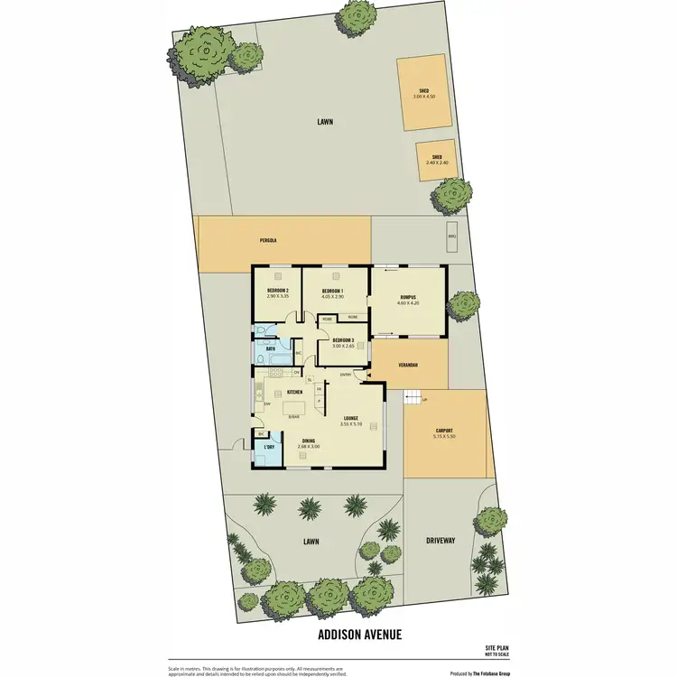 Floorplan of Homely house listing, 74 Addison Avenue, Athelstone SA 5076