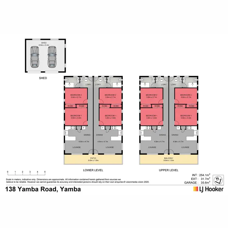 Floorplan of Homely block of units listing, 138 Yamba Road, Yamba NSW 2464