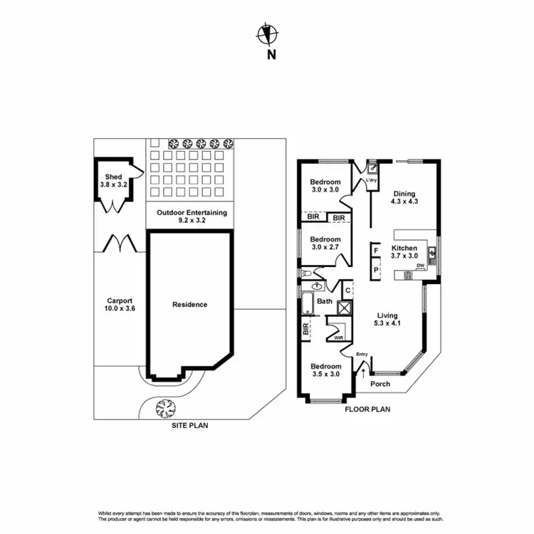 Floorplan of Homely house listing, 13 Sandstone Avenue, Seabrook VIC 3028