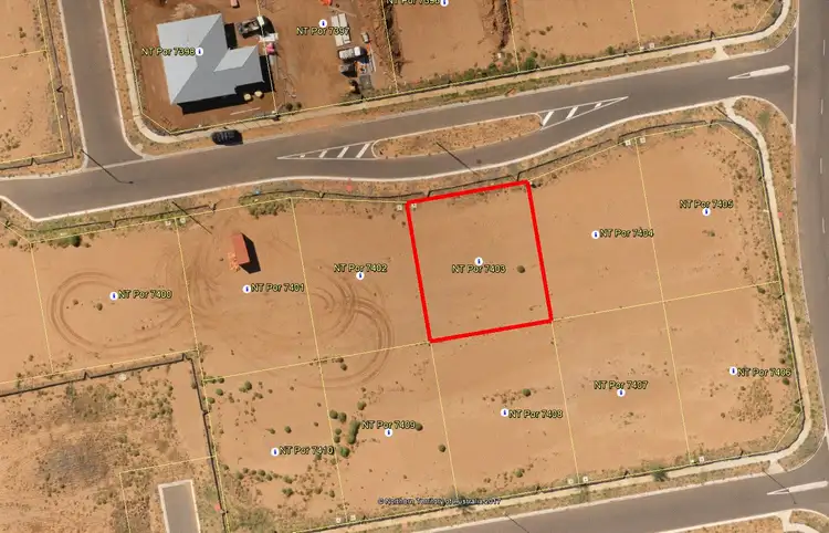 Floorplan of Homely land listing, Lot 7403/5 Cawood Street, Kilgariff NT 873
