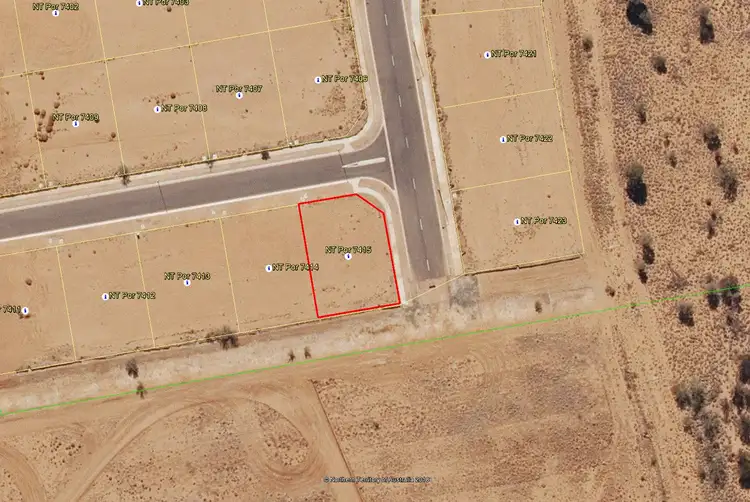 Floorplan of Homely land listing, Lot 7415/1 Fadelli Street, Kilgariff NT 873