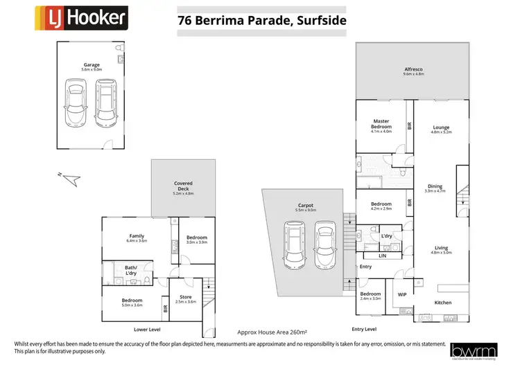 Floorplan of Homely house listing, 76 Berrima Parade, Surfside NSW 2536